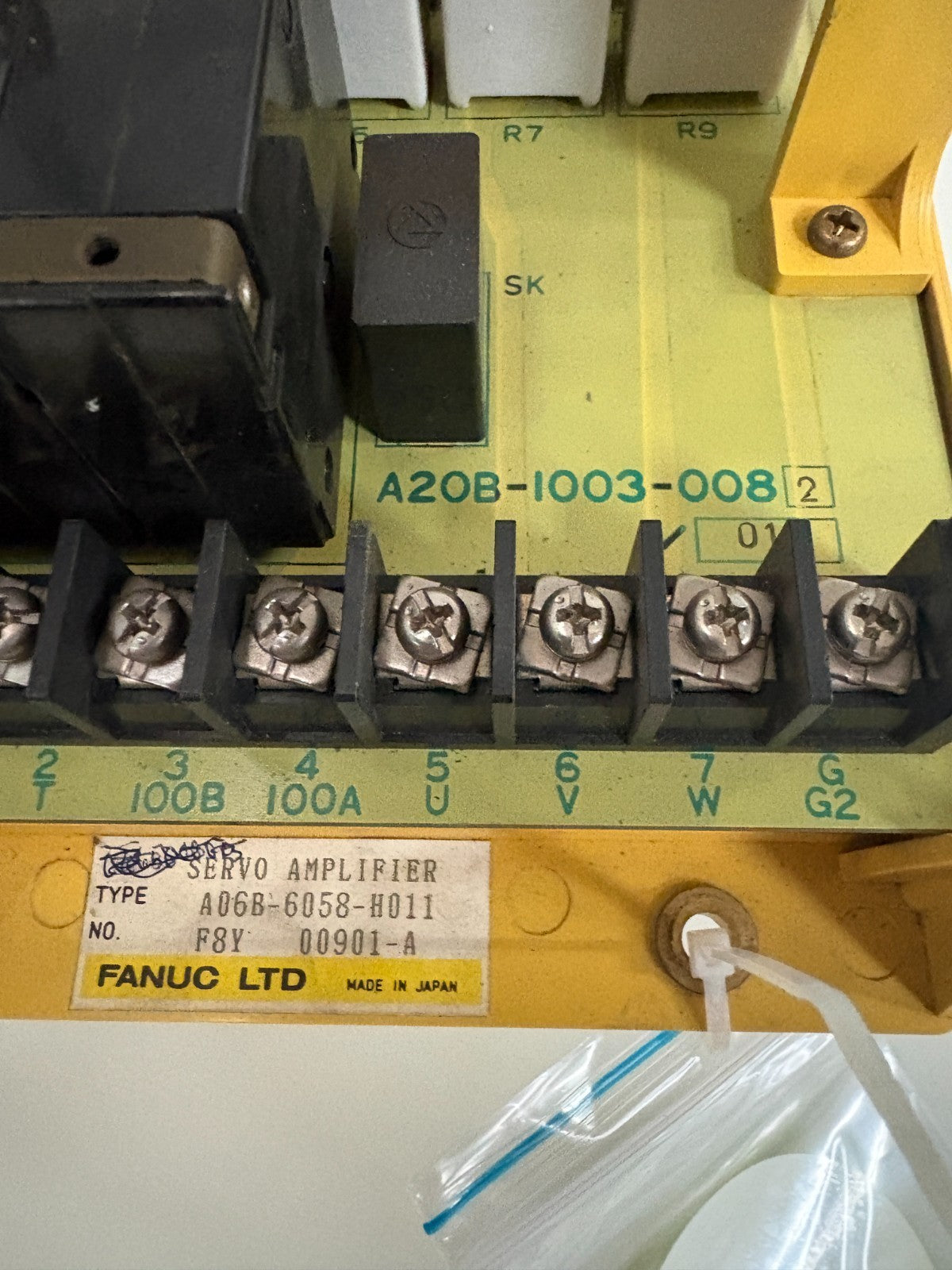 GE FANUC SERVO AMPLIFIER A06B-6058-H0112