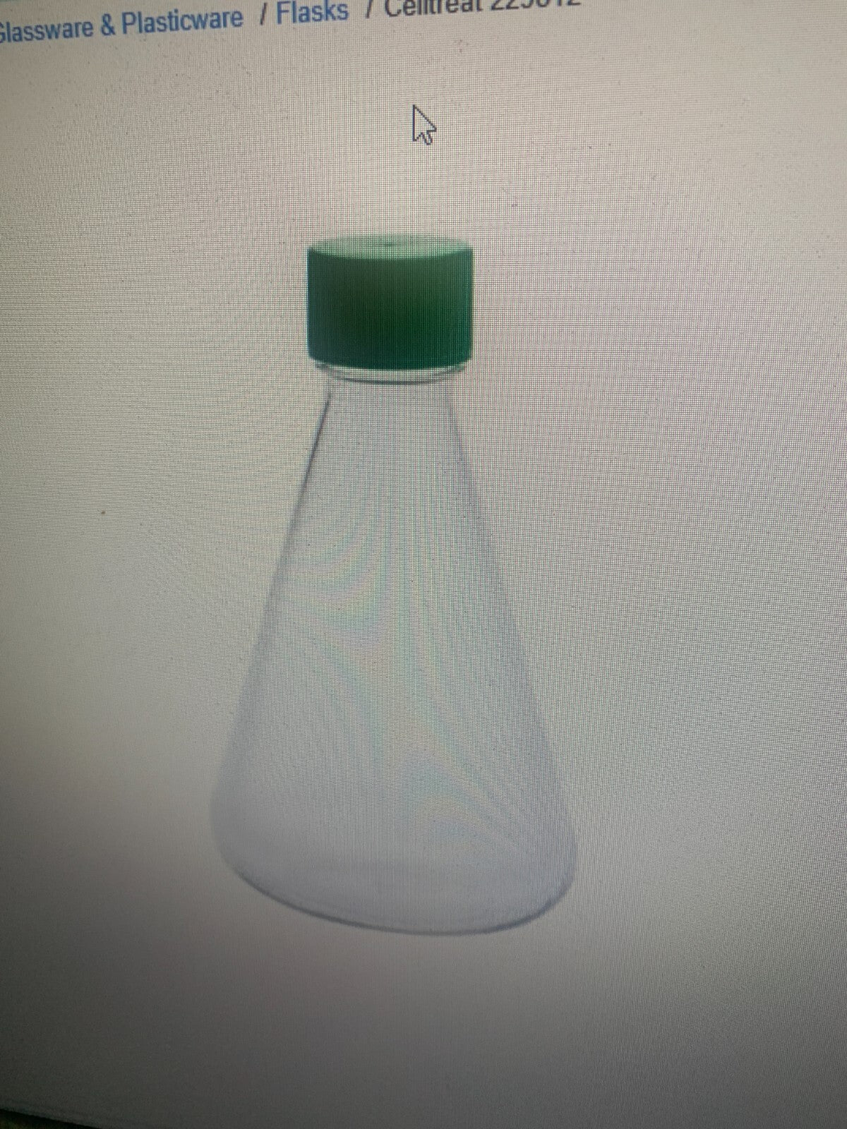 CELLTREAT 1000ML SOLID CAP CAP FLASK 6/CASE #2298122