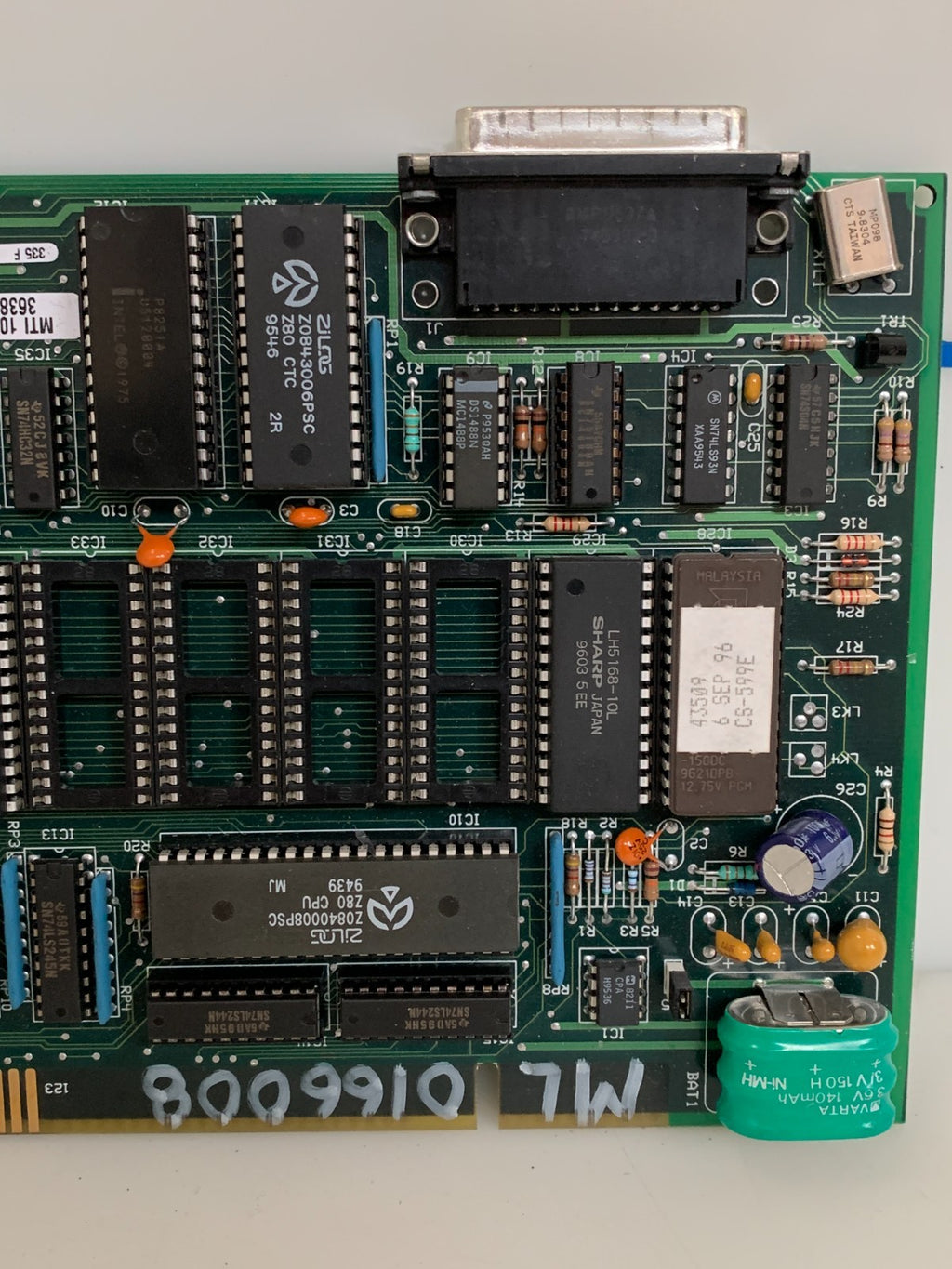 MARSH CO. CPU II PLUS CARD ML 0166 008