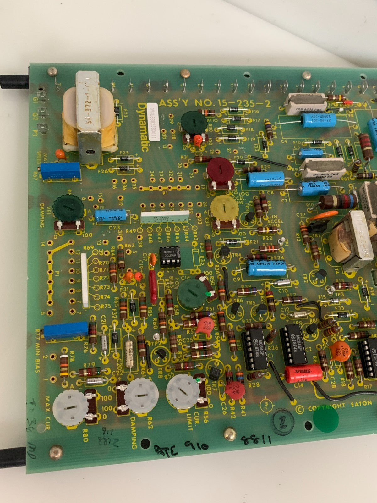 EATON CORP DYNAMATIC CIRCUIT BOARD ASS'Y #15-235-23