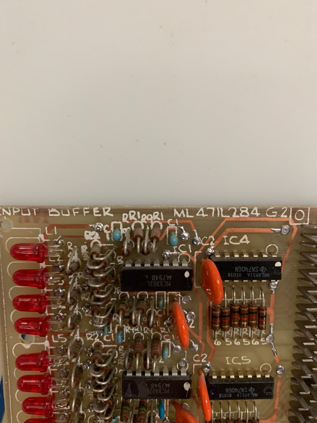GENERAL ELECTRIC INPUT BUFFER CARD ML471L 284 G2