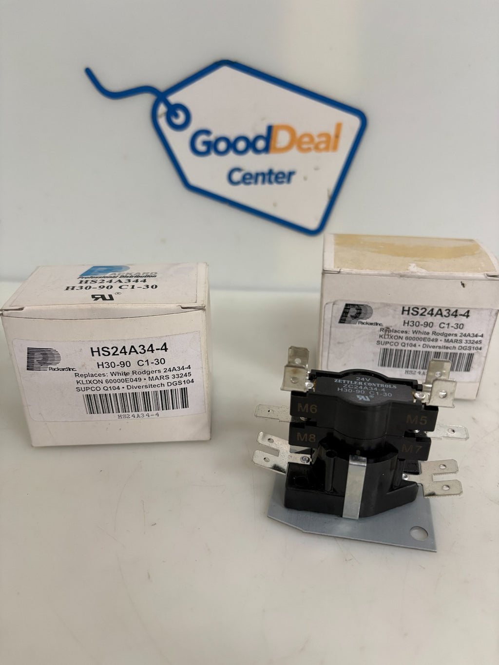 LOT OF 2 PACKARD DPDT HEAT SEQUENCER HS24A344
