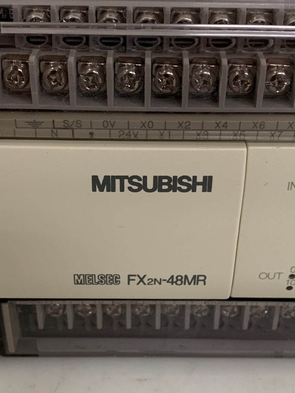 MITSUBISHI MELSEC PROGRAMMABLE CONTROLLER FX2N-48MR-ES/UL