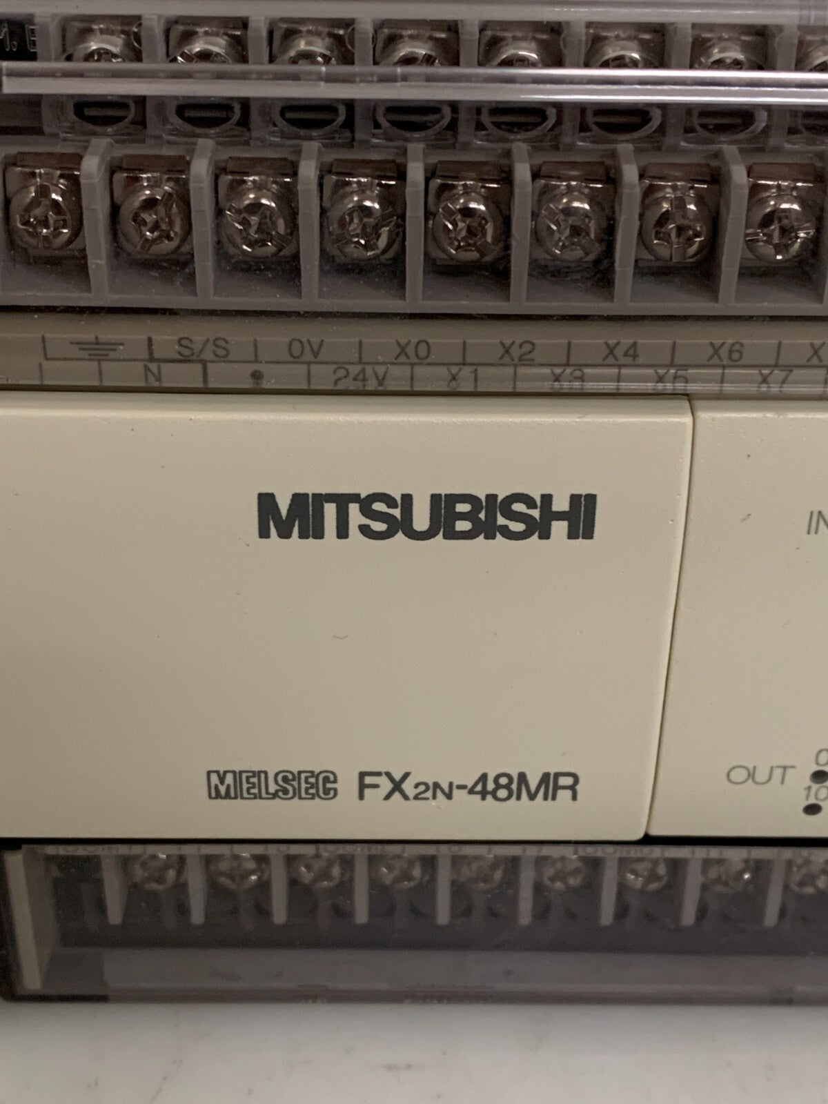 MITSUBISHI MELSEC PROGRAMMABLE CONTROLLER FX2N-48MR-ES/UL