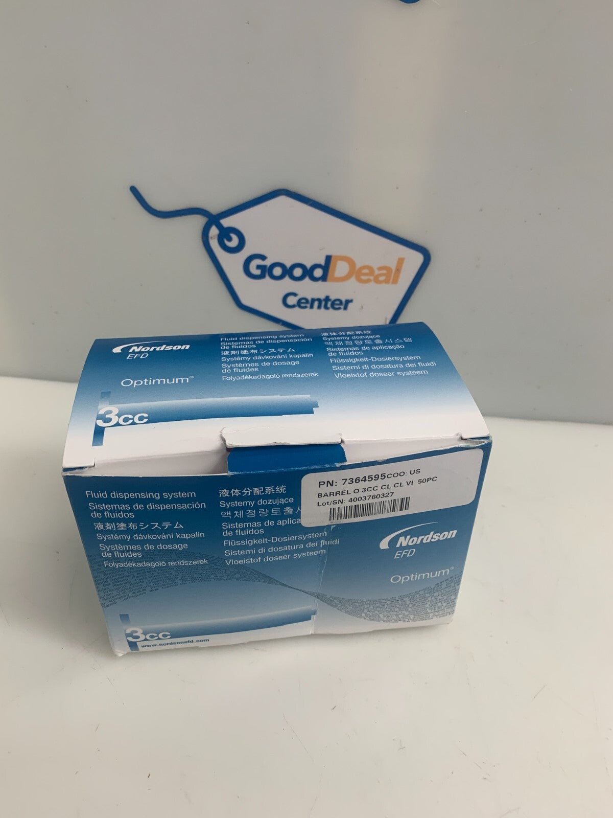 NORDSON  EFD   Optimum Dosing System  3CC  7364595   (Box of 50)