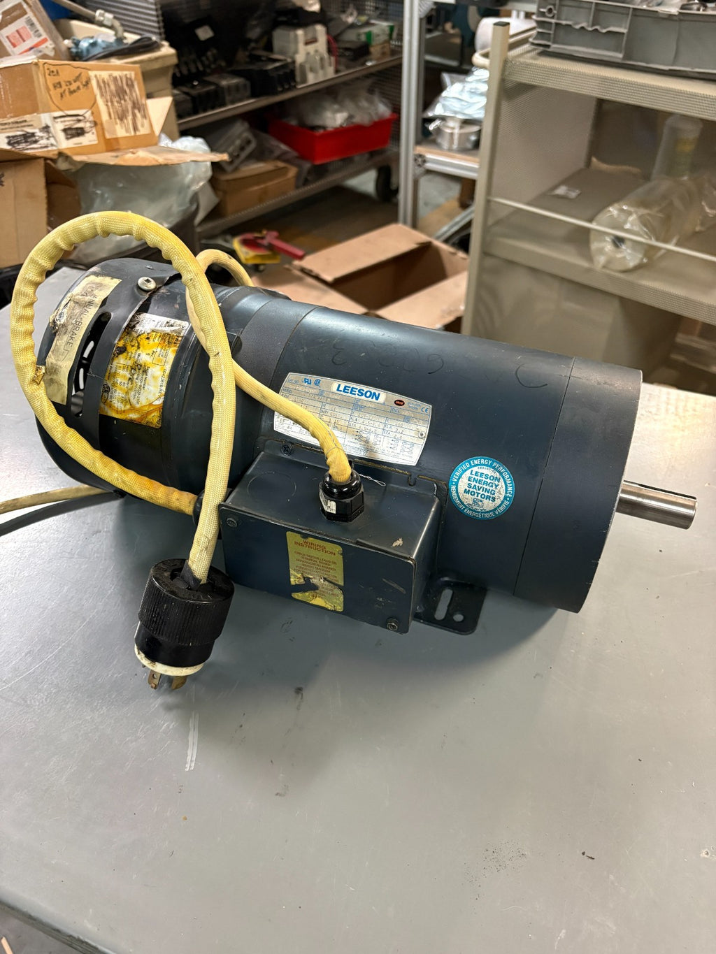 LEESON 1.5 HP MOTOR C145T17FK 41B G121051.00