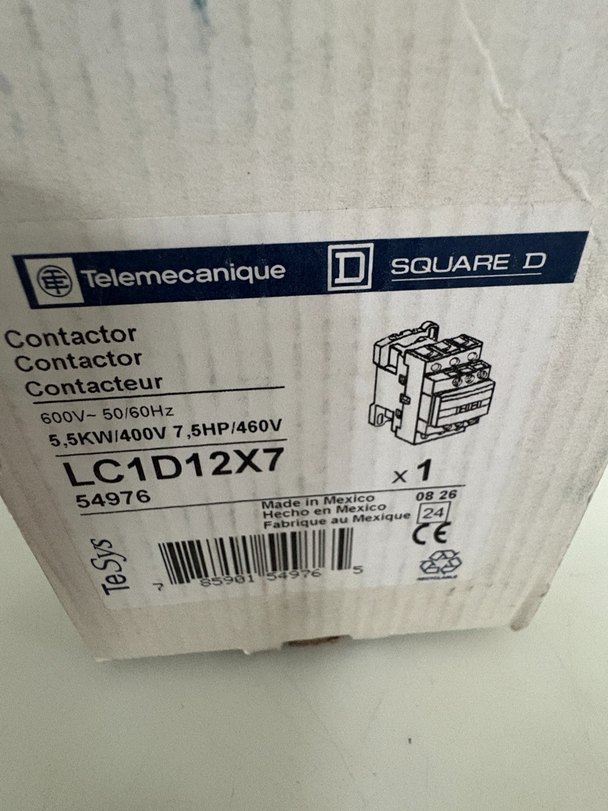 TELEMECANIQUE SQUARE D LC1D12X73