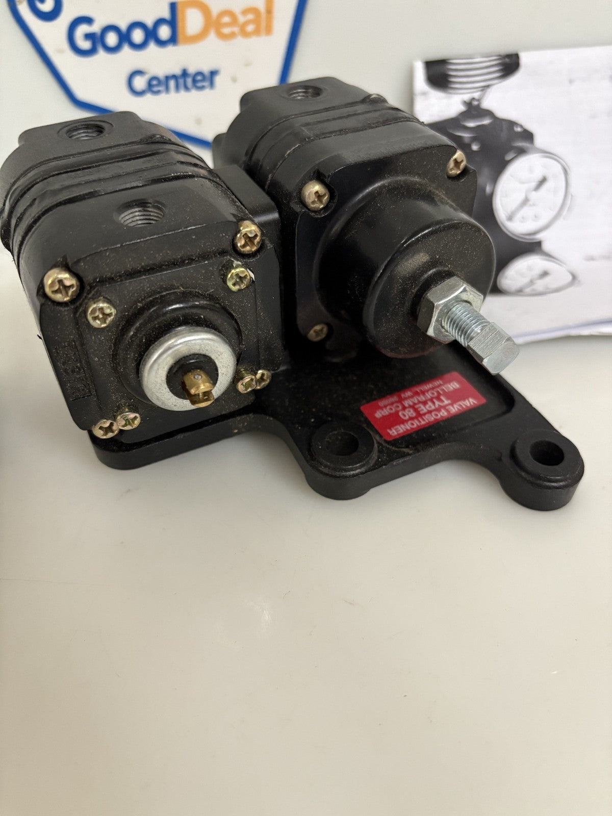 MARSH BELLOFRAM VALVE POSITIONER TYPE 80 NEW W/MANUAL
