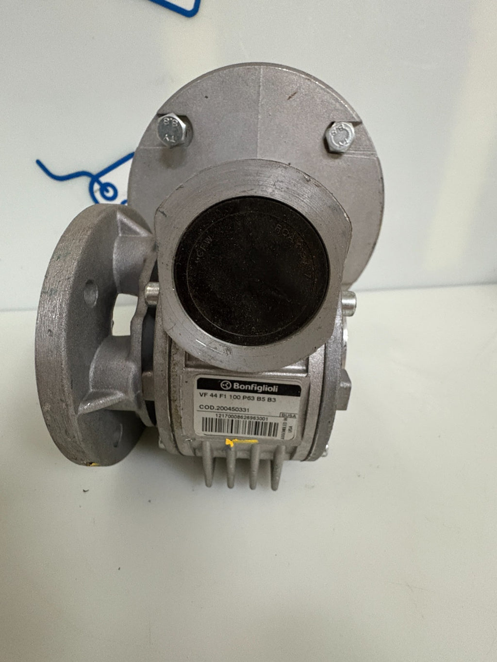 BONFIGLIOLI HYDRAULIC MOTOR GEAR BOX VF 44 F1 100 P63 B5 B3