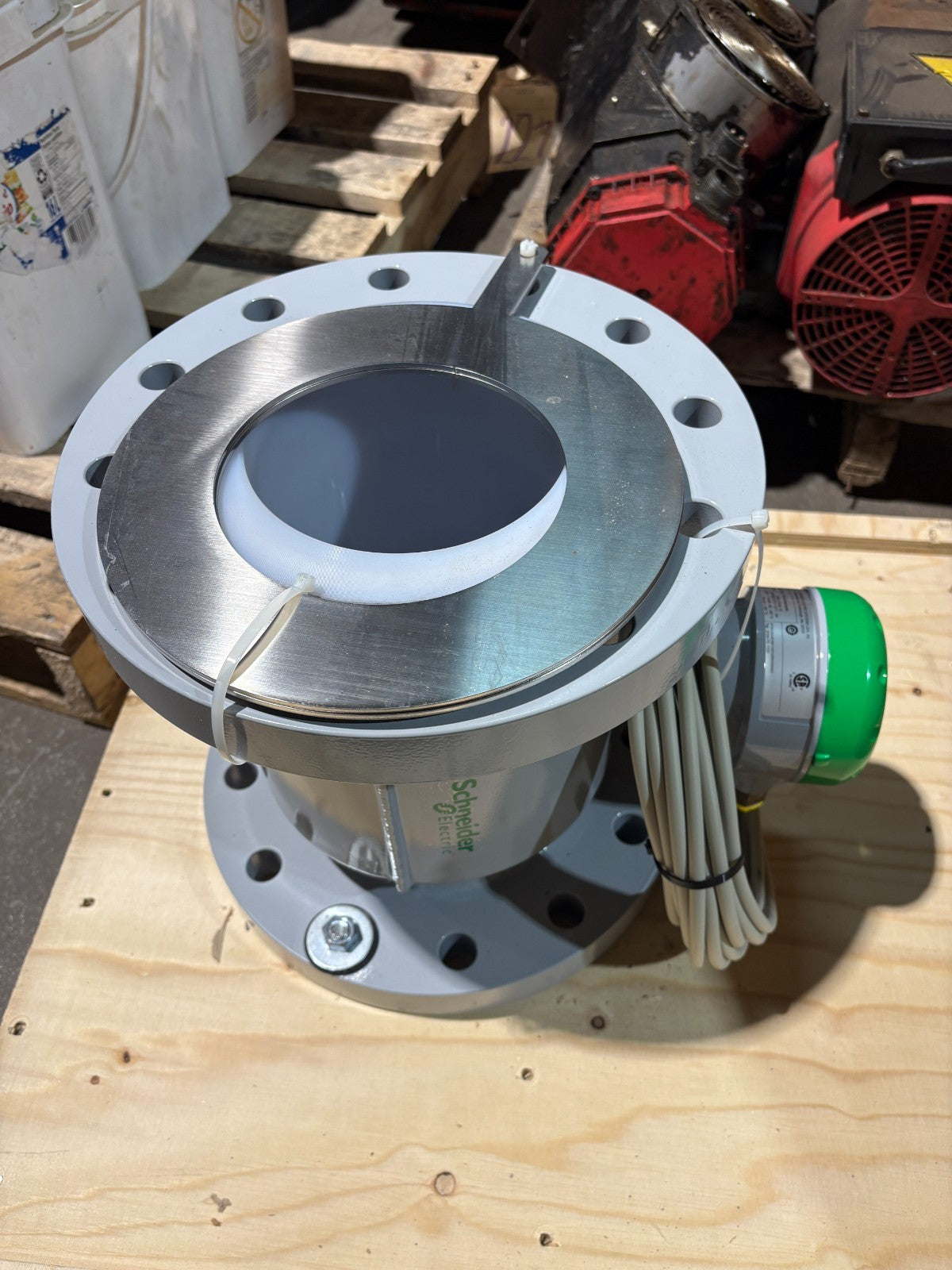 SCHNEIDER ELECTROMAGNETIC FLOW METER IMT33A W/MAGNETIC FLOW TUBE 9700A0
