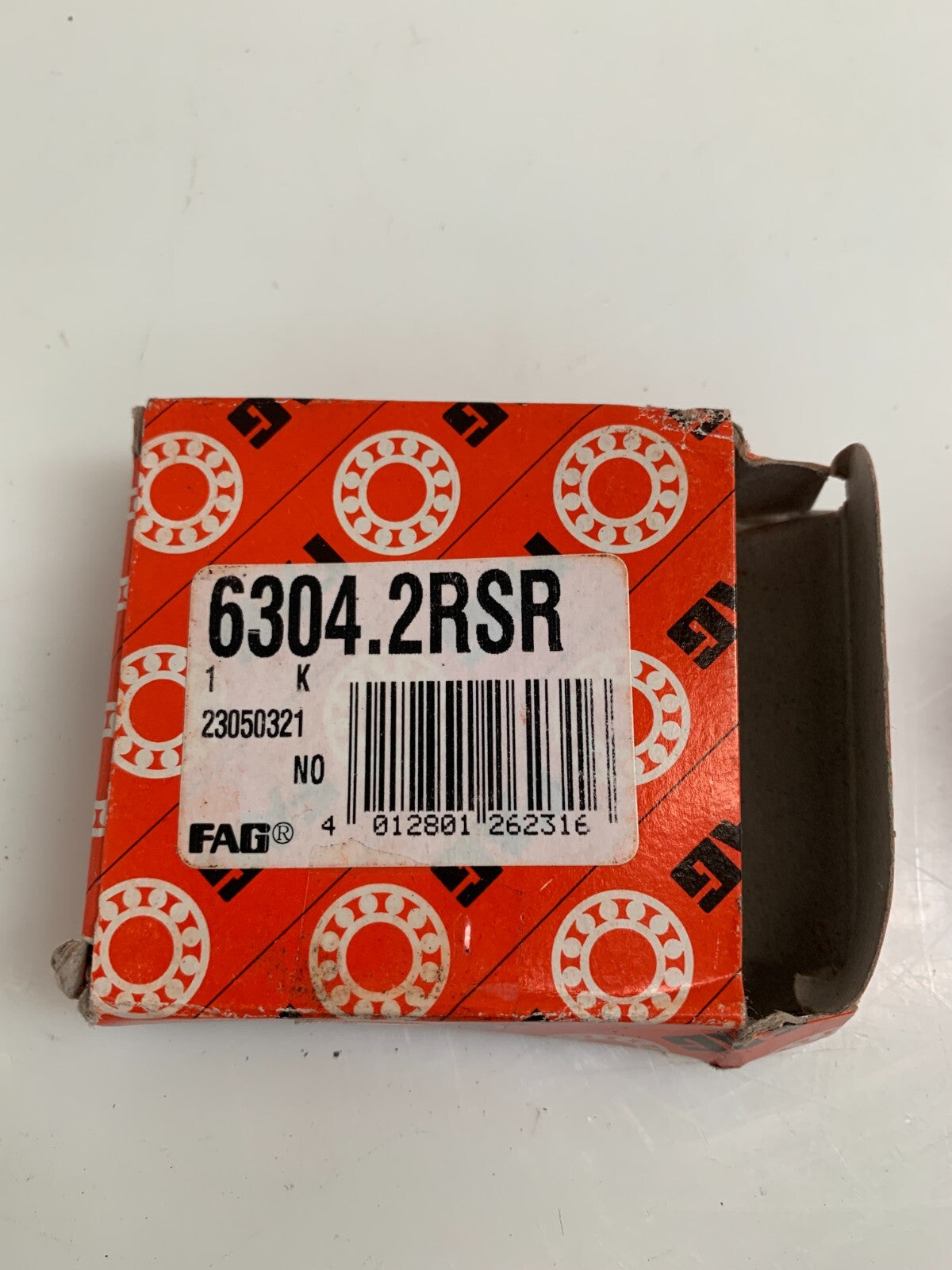 FAG   Bearing  6304.2RSR  (Lot of 4)