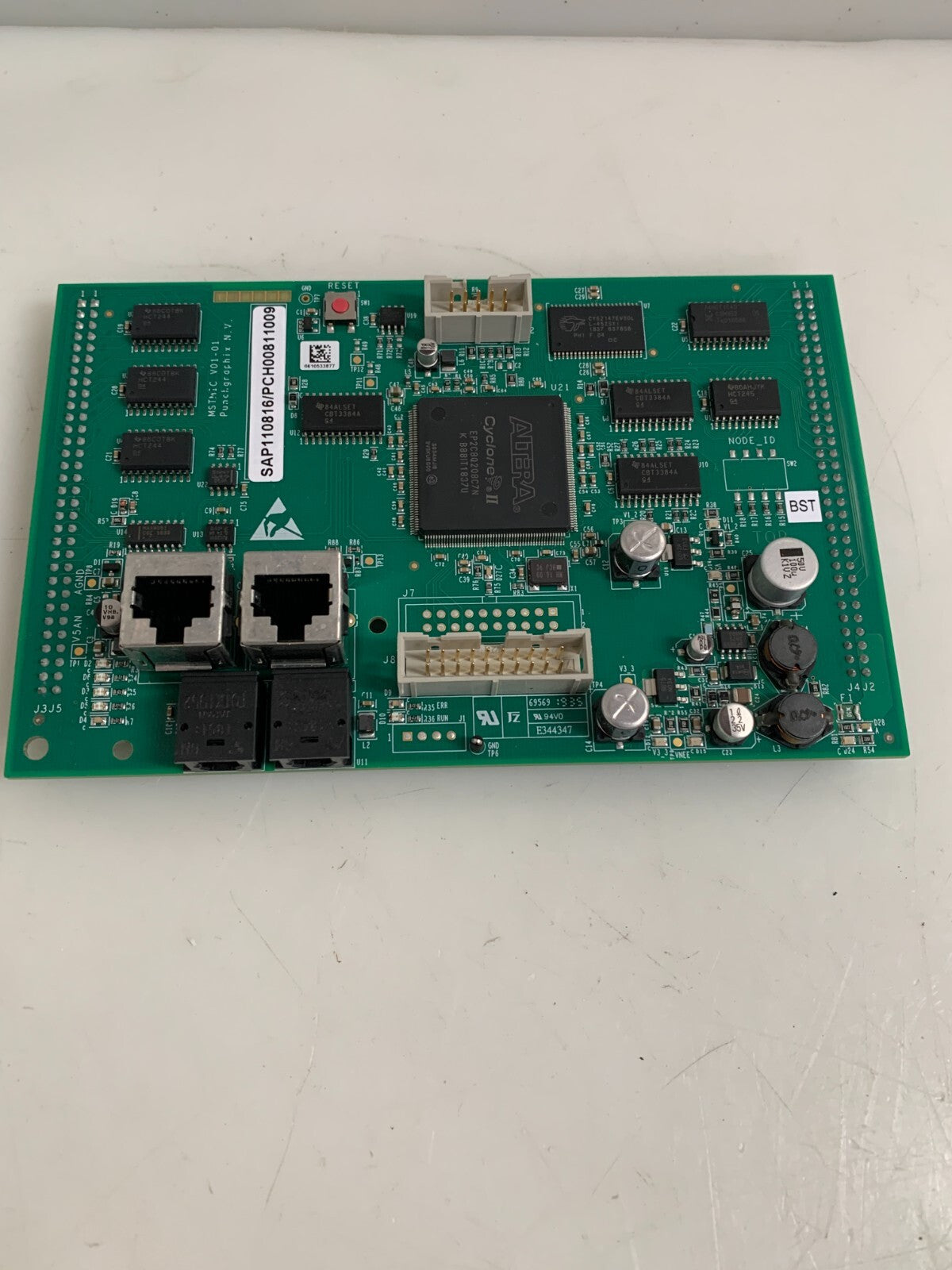 PUNCHGRAPHIX N.V MSTNIC V01-01 CIRCUIT BOARD