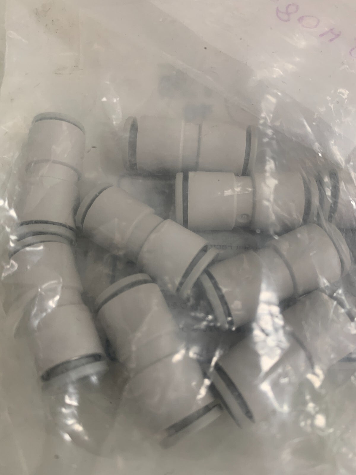 Bag of 10 SMC KQ2 8mm Fitting Union KQ2H08-00A
