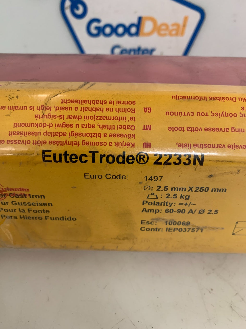 CASTOLIN EUTECTIC EUTECTRODE 2233N CAST IRON ELECTRODE 6.5LB1