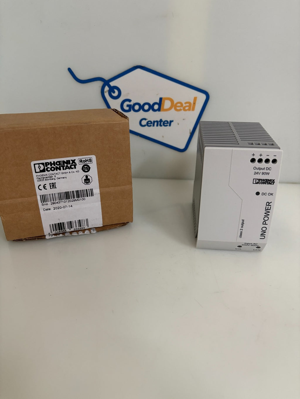 PHOENIX CONTACT SWITCHING POWER SUPPLY UNO-PS/2AC/24DC/90W/C2LPS