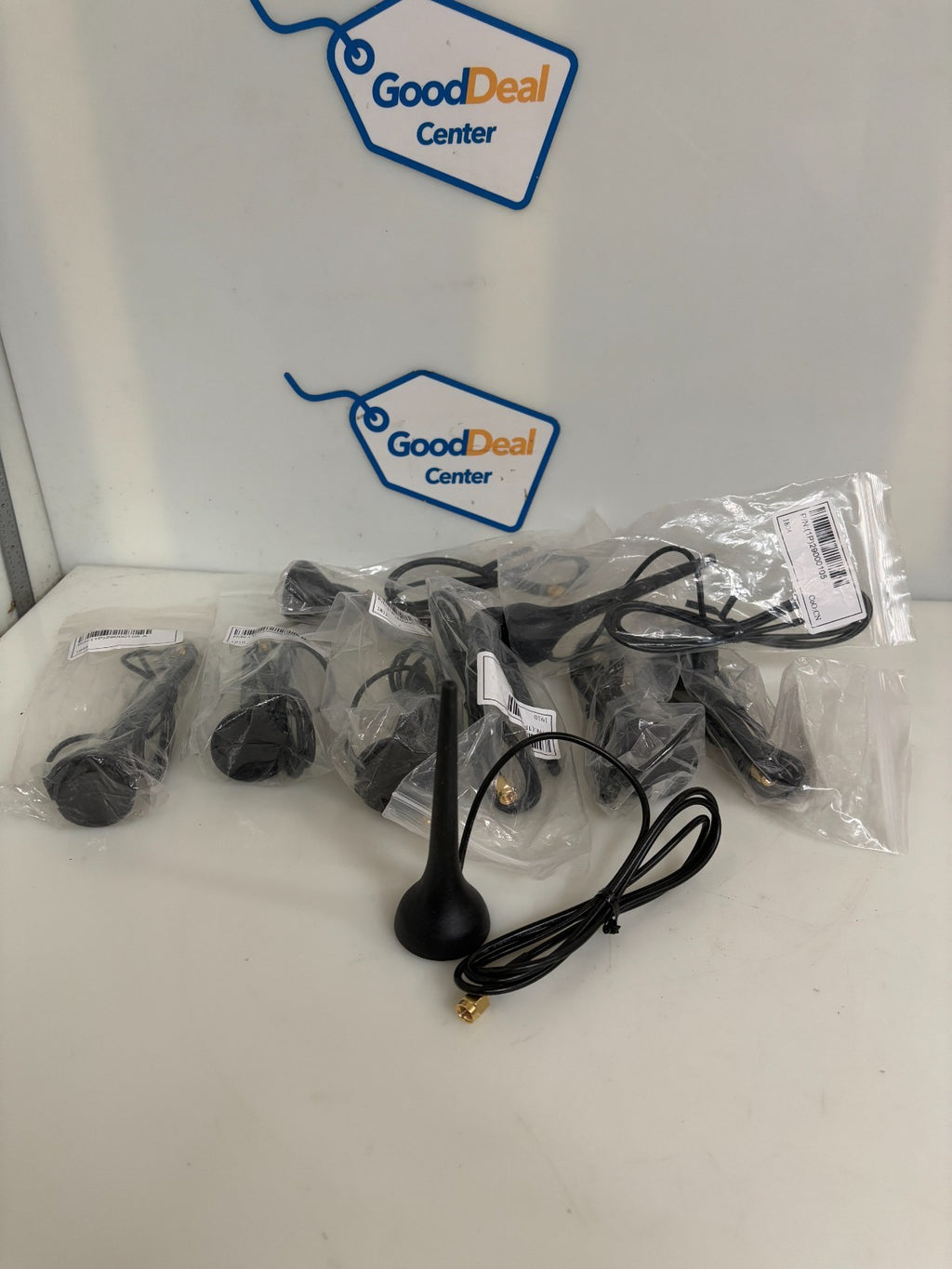 LOT OF 9 MAGNETIC ANTENNA COAX CABLE 1P 174-U