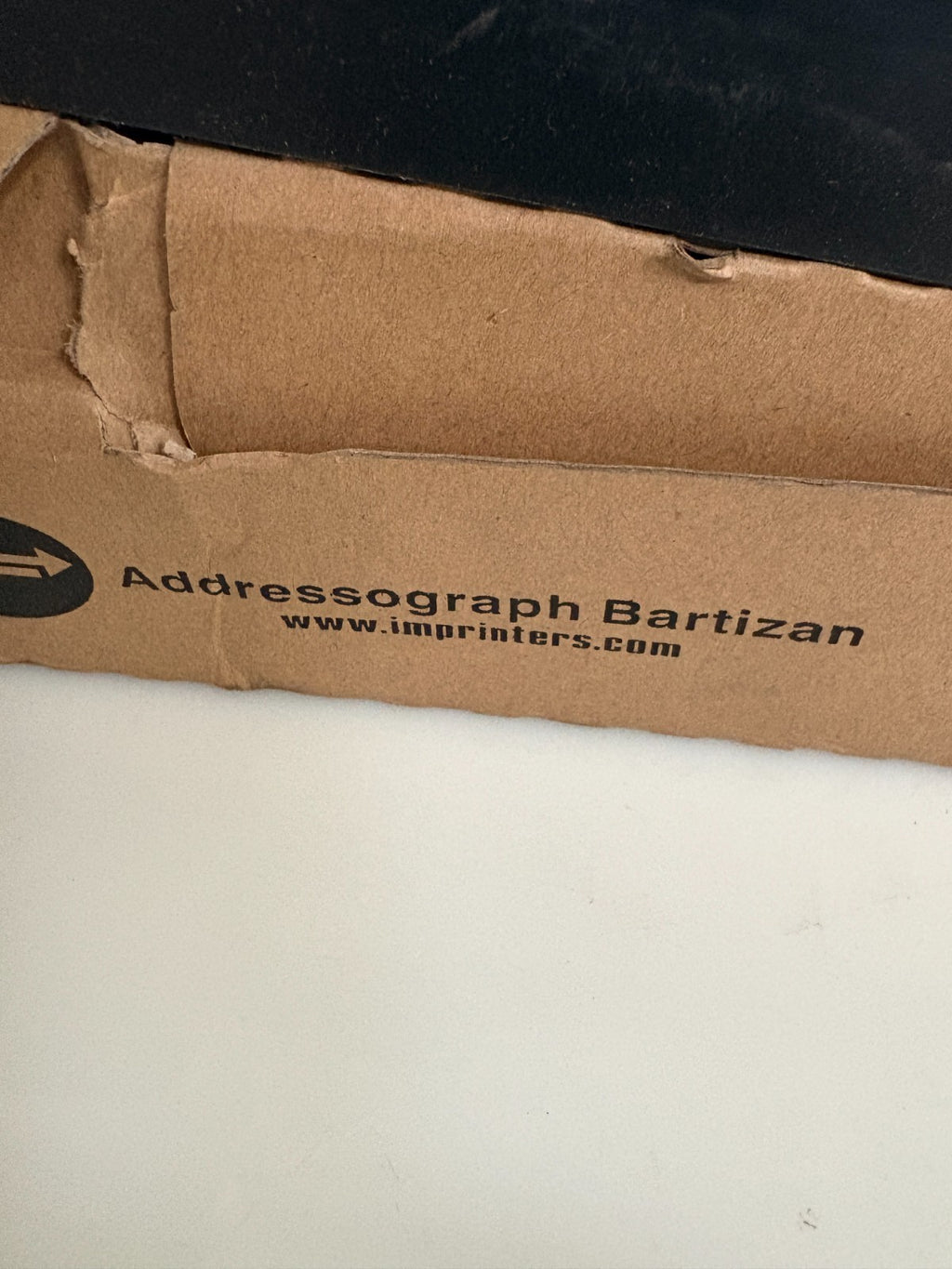 ADDRESSOGRAPH BARTIZAN CREDIT CARD FLATBED 4000 IMPRINTER