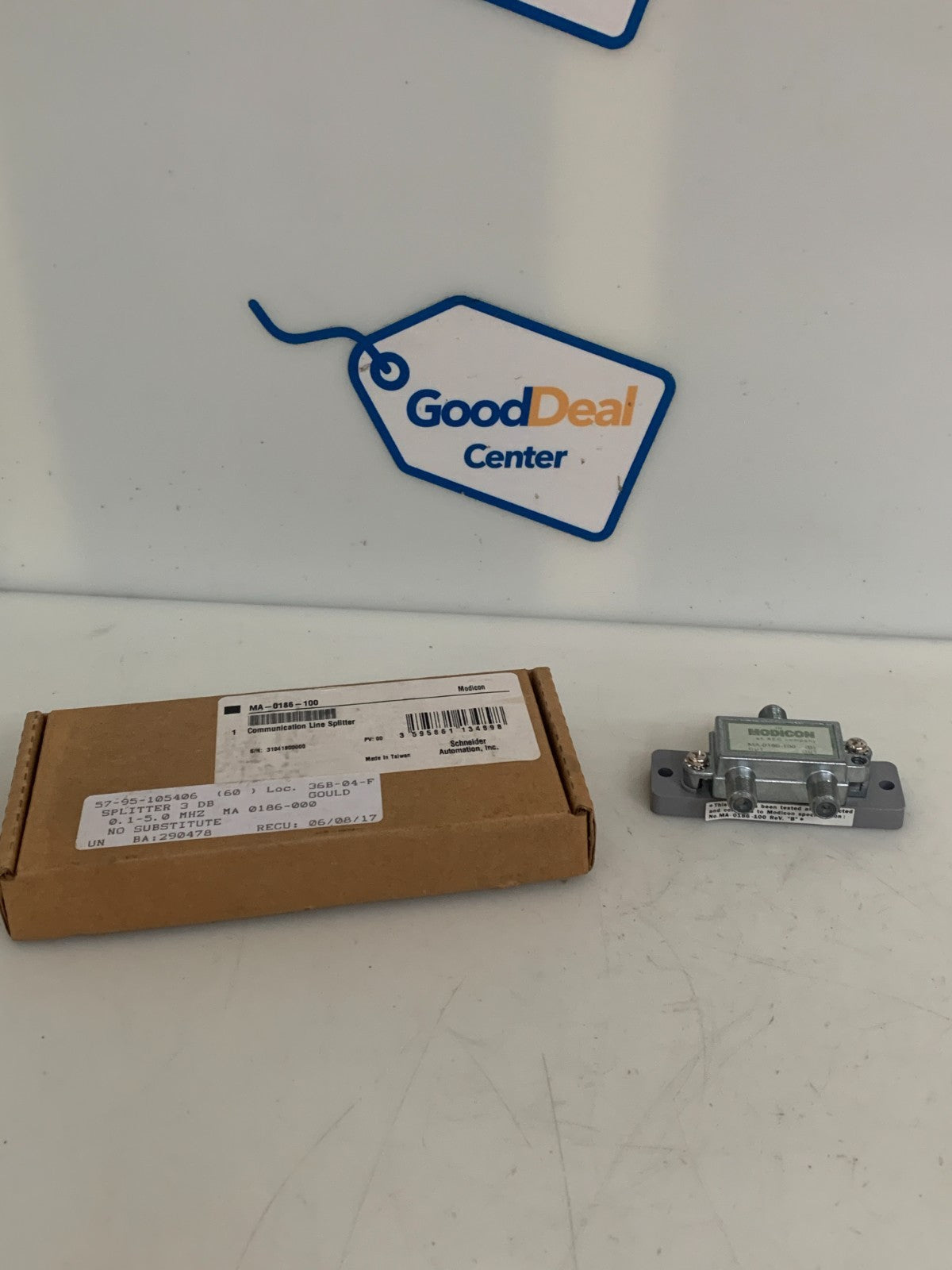 SCHNEIDER MODICOM COMMUNICATION LINE SPLITTER MA-0186-100