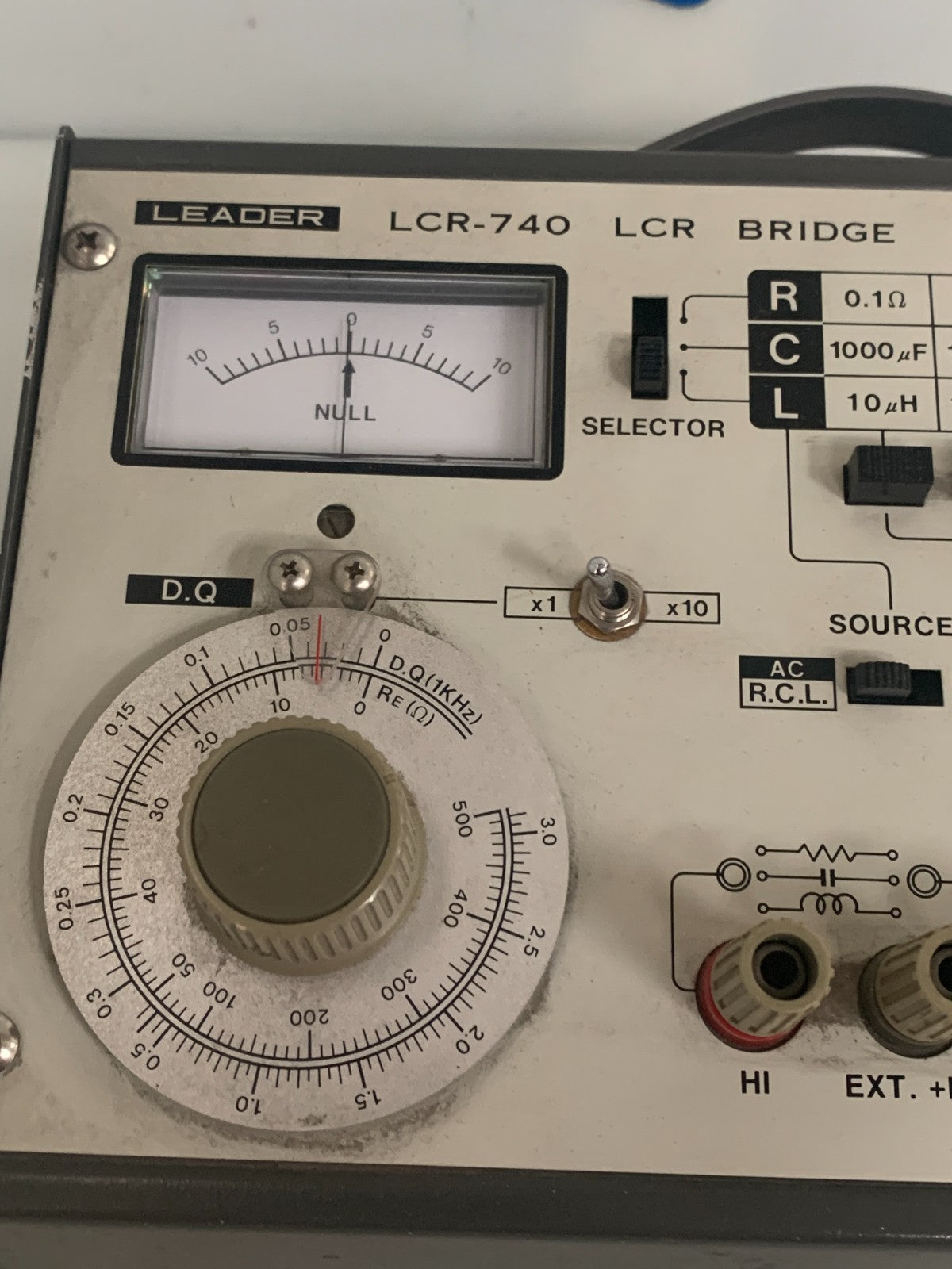 LEADER LCR BRIDGE #LCR-7401