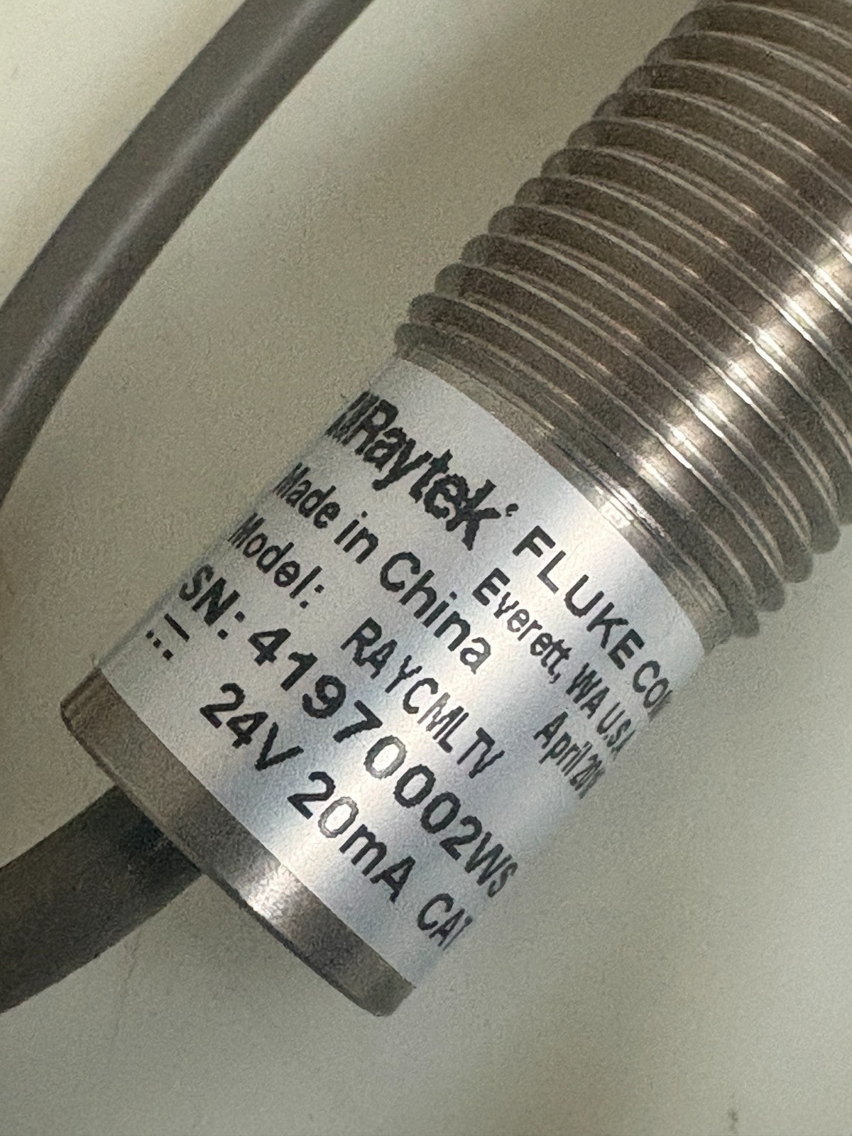 FLUKE TEMPERATURE SENSOR 26000945 3