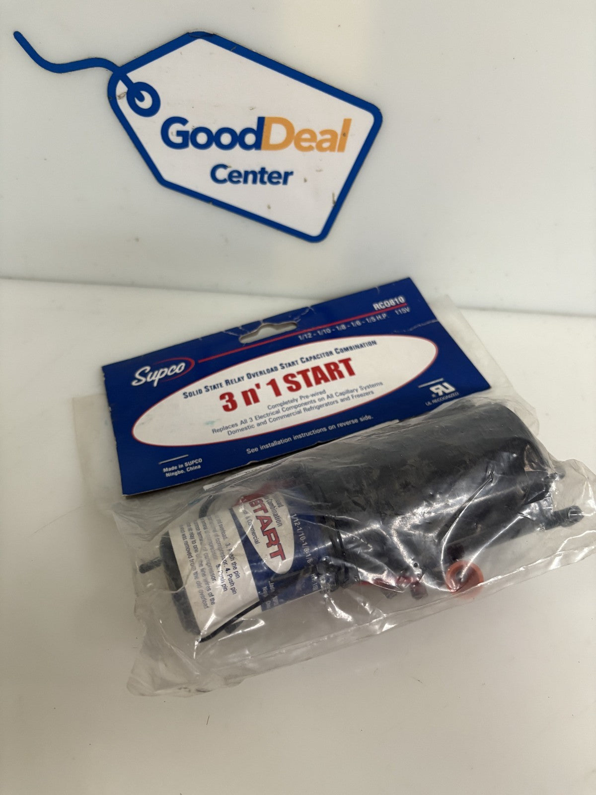SUPCO SOLID STATE RELAY OVERLOAD RC 0810