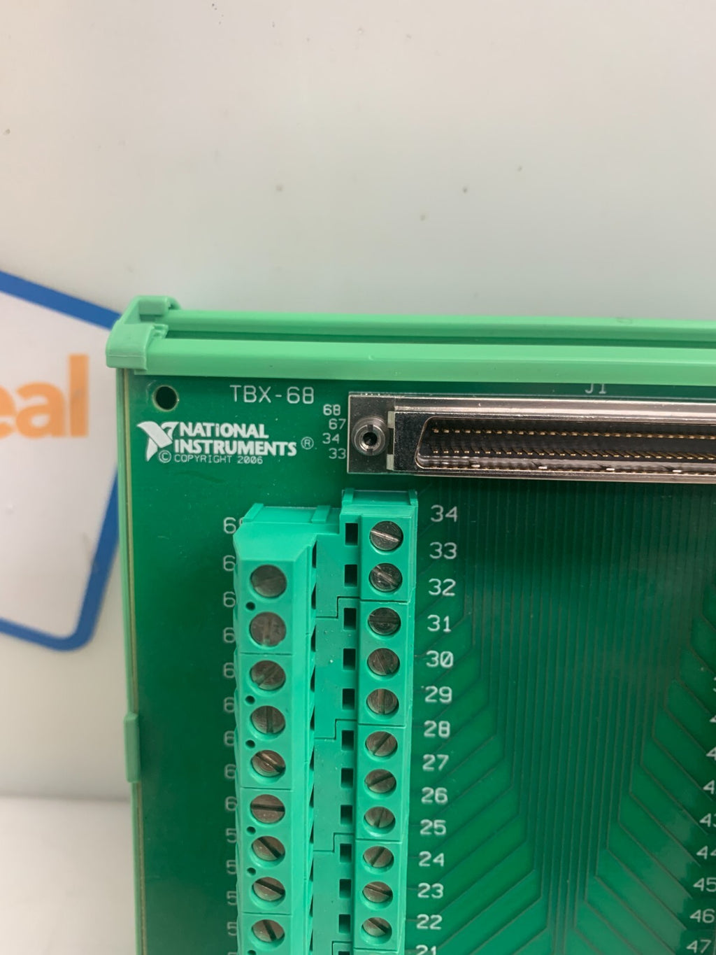 NATIONAL INSTRUMENTS TBX-68 TERMINAL BLOCK 183420C-01L 68-PIN