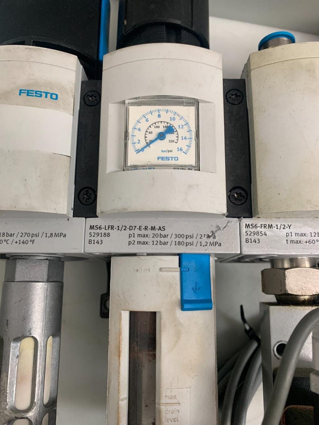 Festo Pneumatic MS6-EM1-1/2-S + see description