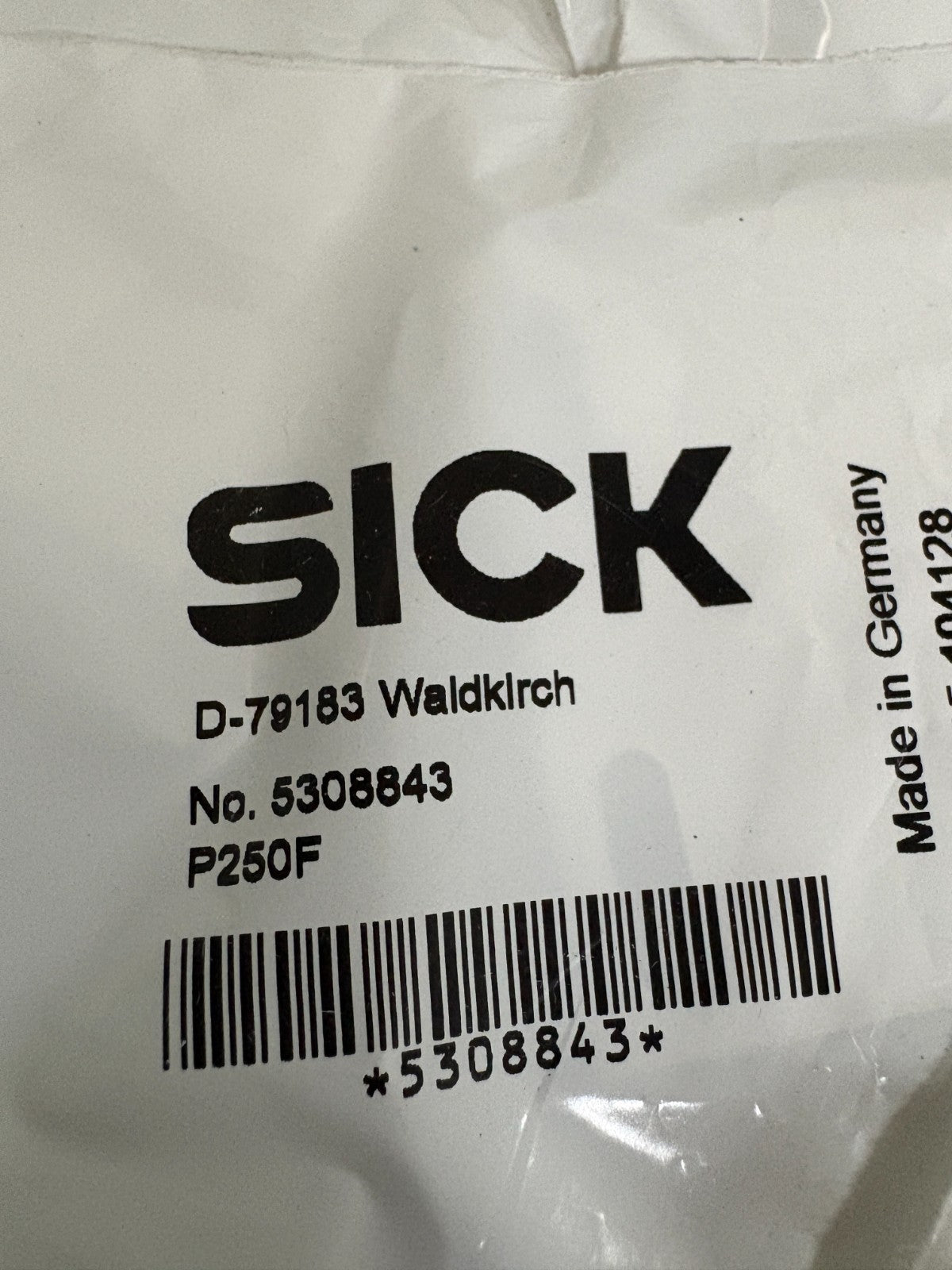 LOT OF 5 SICK MINI STRUCTURE REFLECTOR P250F #5308843 W/3M DOUBLE SIDE 2X22