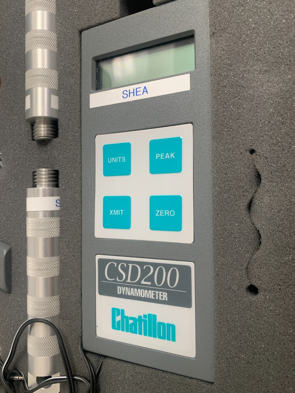 CHATILLON CSD 200 DYNAMOMETER IN CASE1