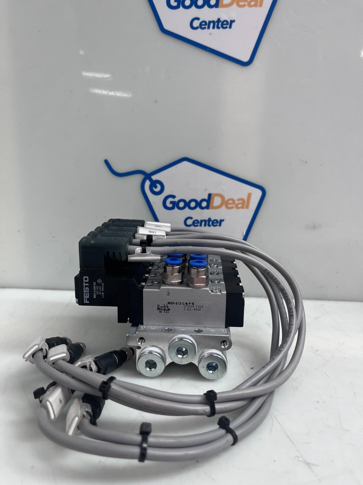 FESTO  PRS-ME-1/8-5 + MEH-5/2-1/8-P-B + MEH-3-24VDC    Manifold Unit