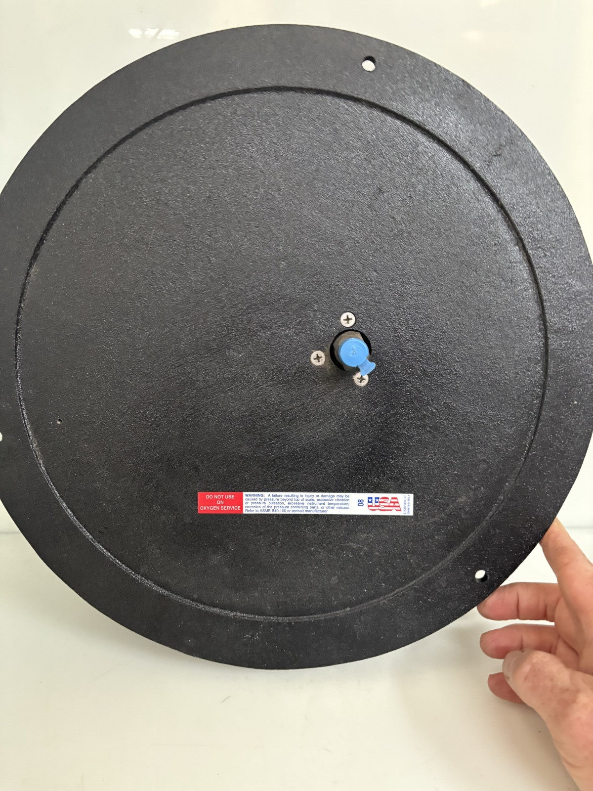 ASHCROFT GENERAL SERVICE GAUGE 12" 0-2000 PSI 12-1010-8-026-2003