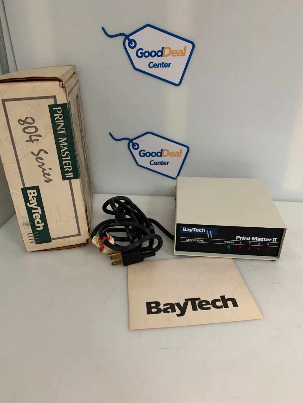 BAYTECH PRINT MASTER II MODEL 804C