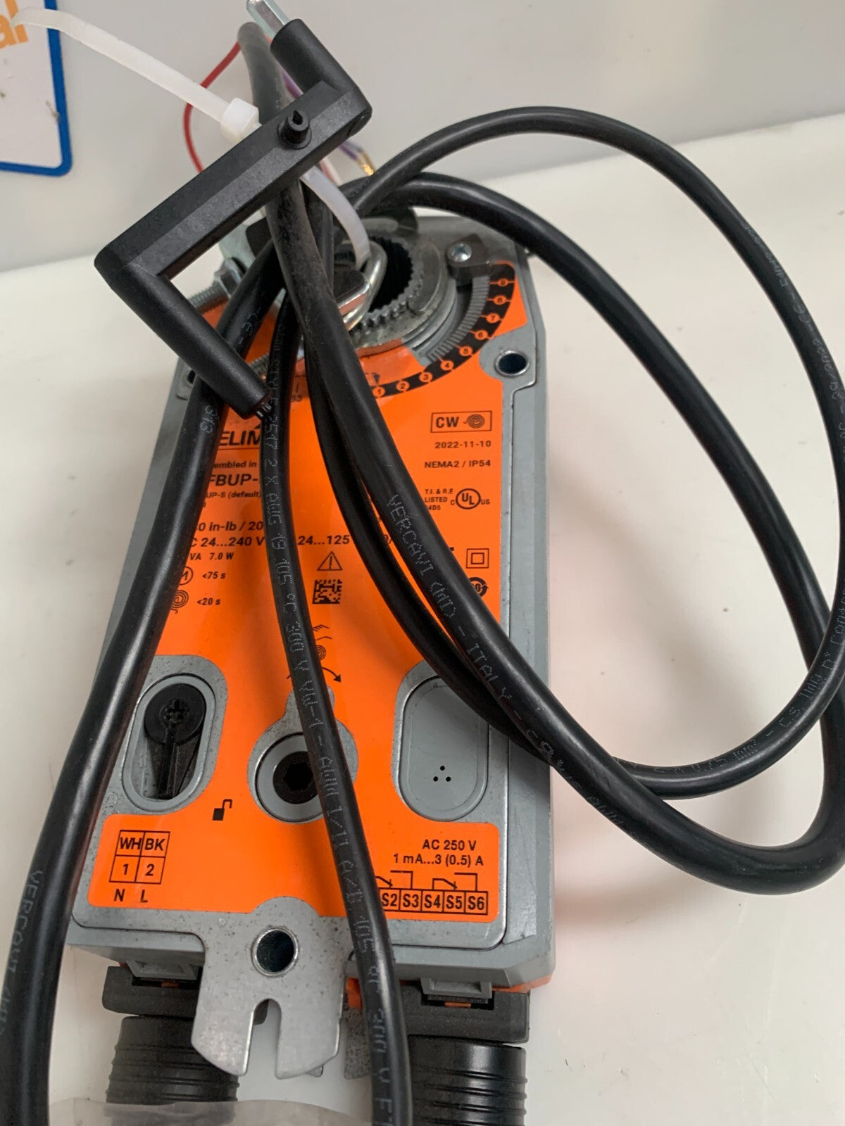 BELIMO DIRECT COUPLED ACTUATOR 180 IN-LB AFBUP-S