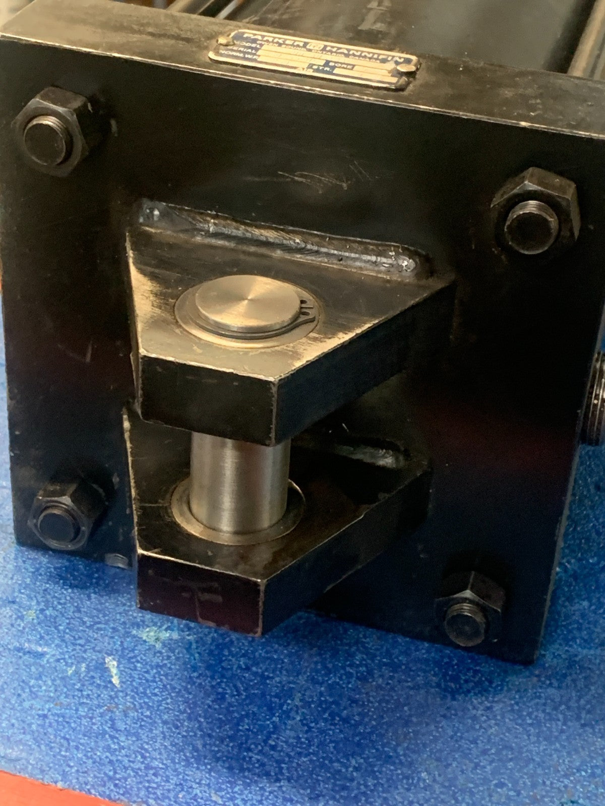 PARKER HANNIFIN PNEUMATIC CYLINDER CBB2AUS14AC