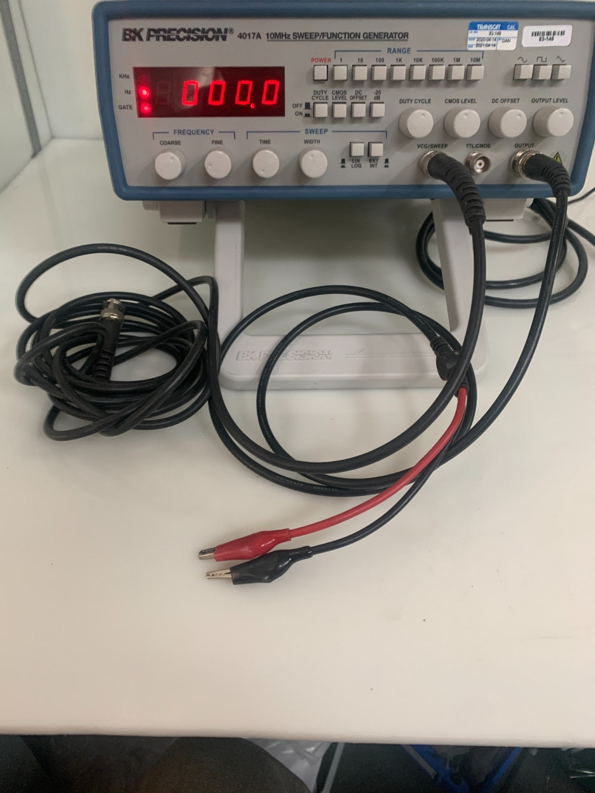 BK PRECISION 10MHZ SWEEP/FUNCTION GENERATOR #4017A1
