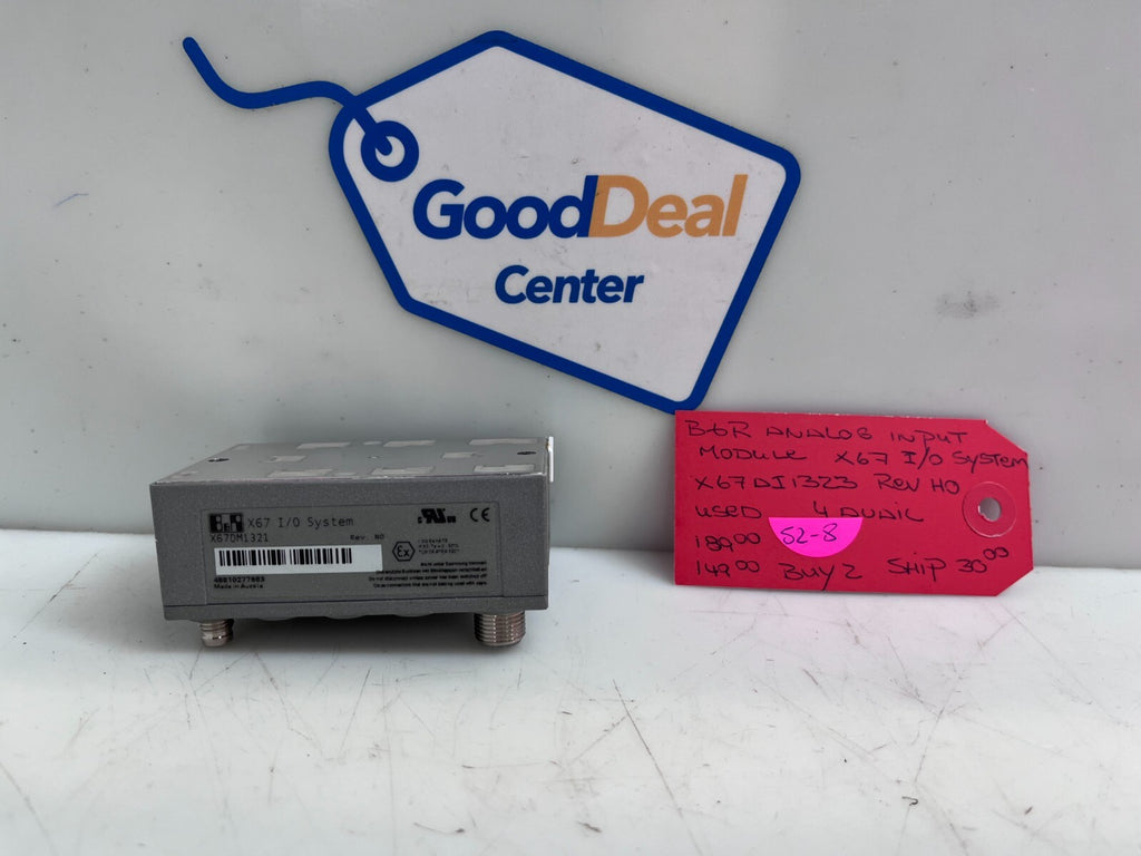 B&R X67DM1321 I/O Module 8 Digital Channels0