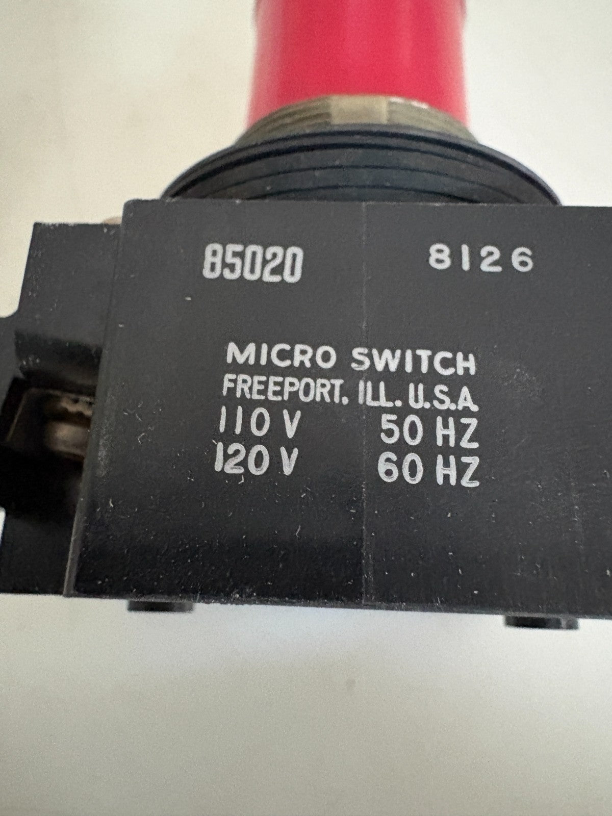 HONEYWELL MICRO SWITCH MODEL-B PTH 3211 2
