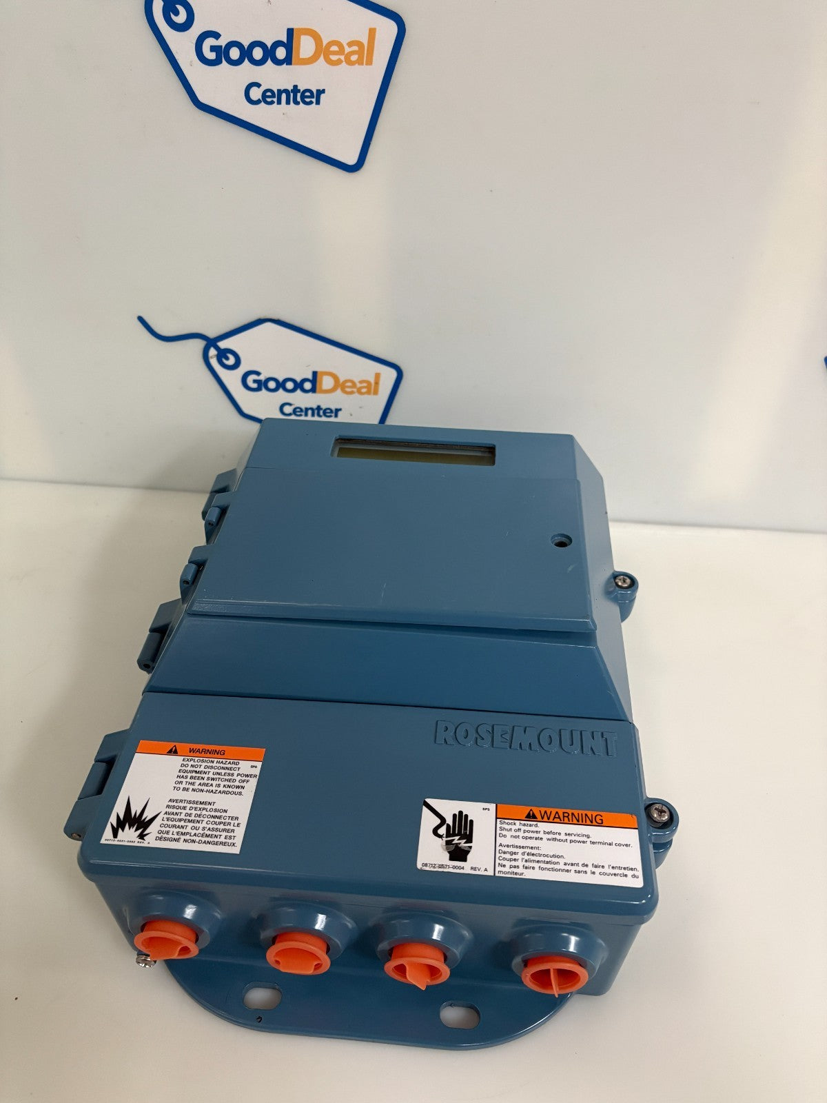 ROSEMOUNT MAGNETIC FLOWMETER TRANSMITTER 8712 HR12N0M40