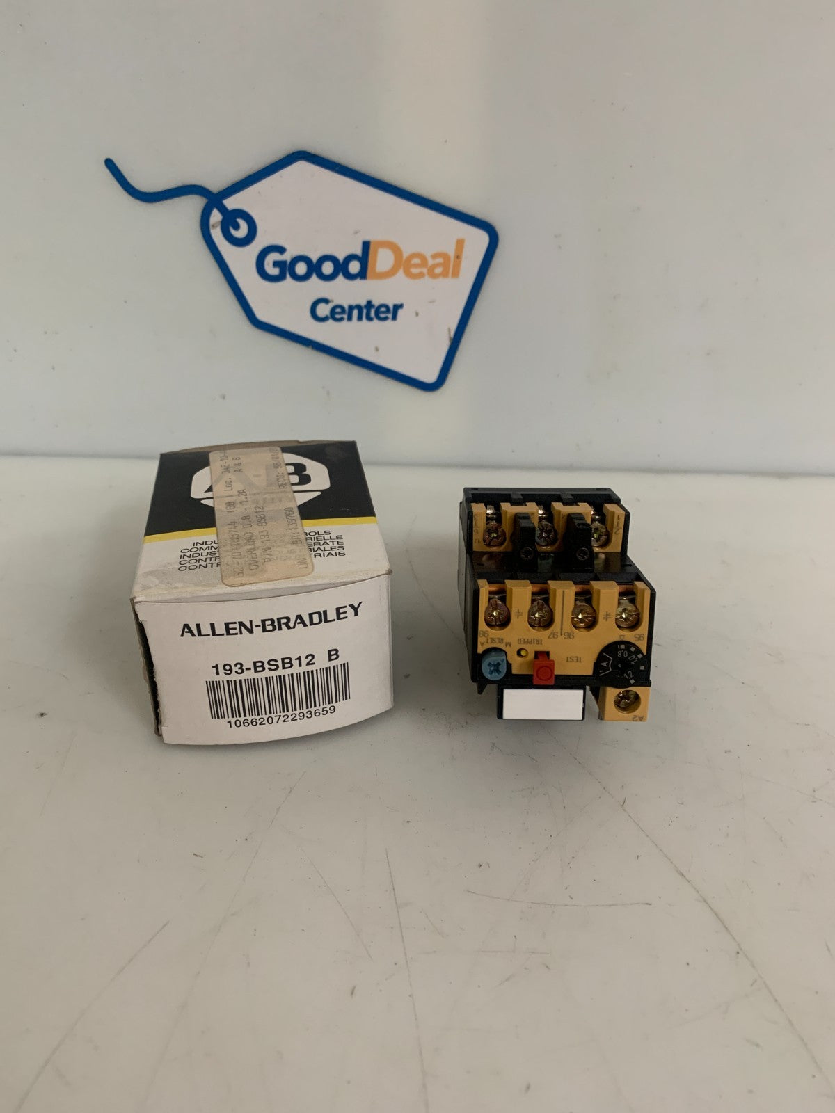 ALLEN BRADLEY OVERLOAD RELAY 193-BSB12 B