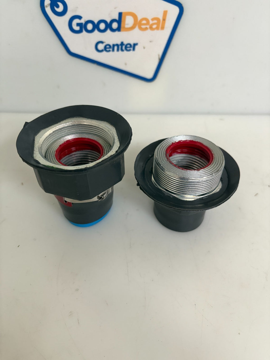 PLASTIBOND 1" REDH20T CONDUIT UNION FEMALE/FEMALE PVC COATED