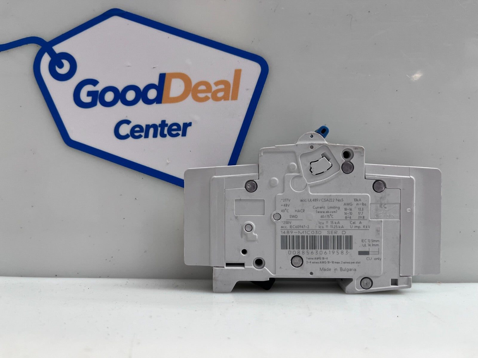 Allen Bradley 1489-M C3A Circuit Breaker E197878