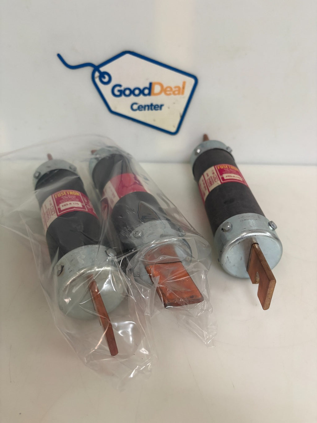 LOT OF 3 FUSETRON TIME DELAY FUSE FRS-R-1750