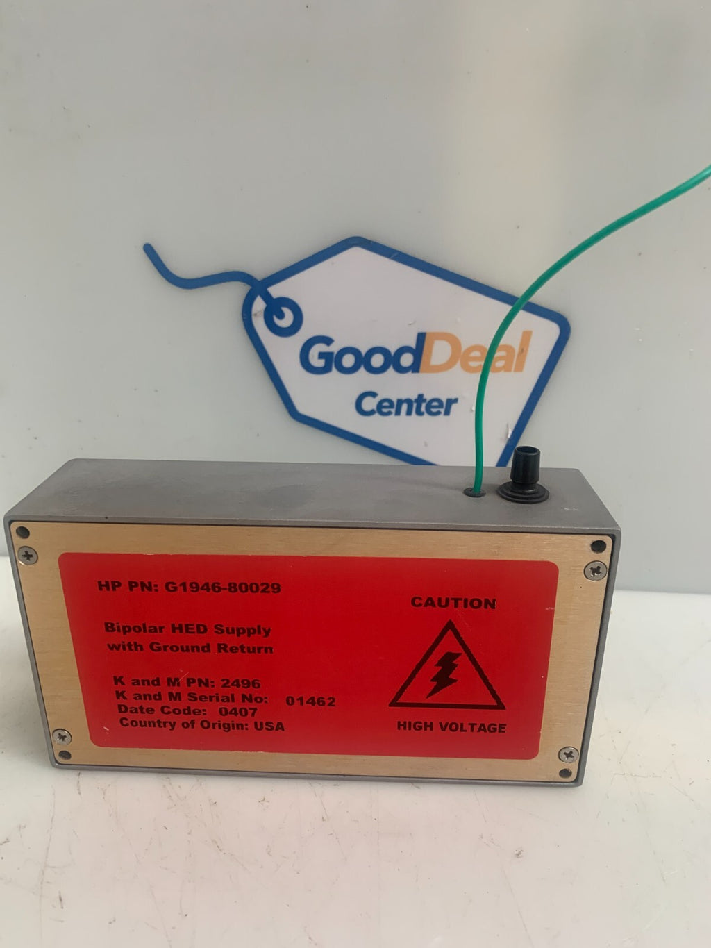 AGILENT HP  Bipolar HED Supply  w/Ground Return G1946-800290