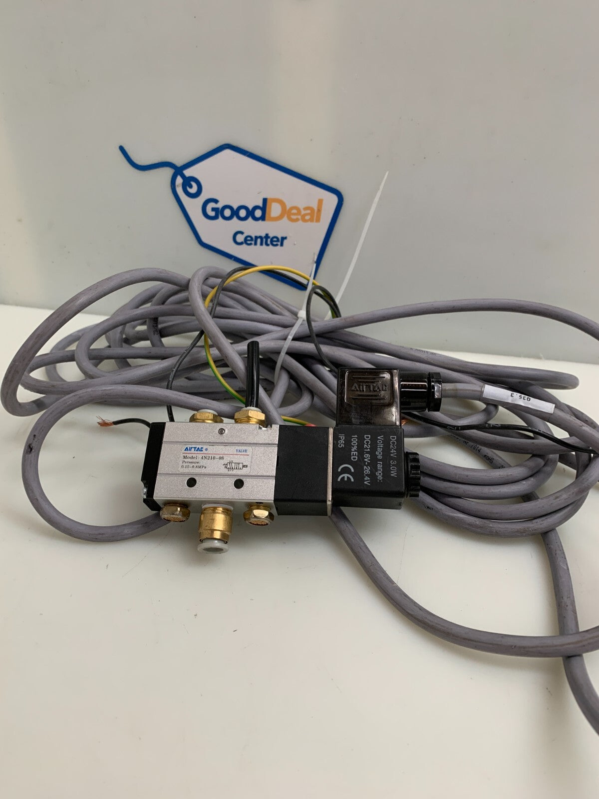 AIRTAC  Solenoid Valve  4V210-08  w/Cable0