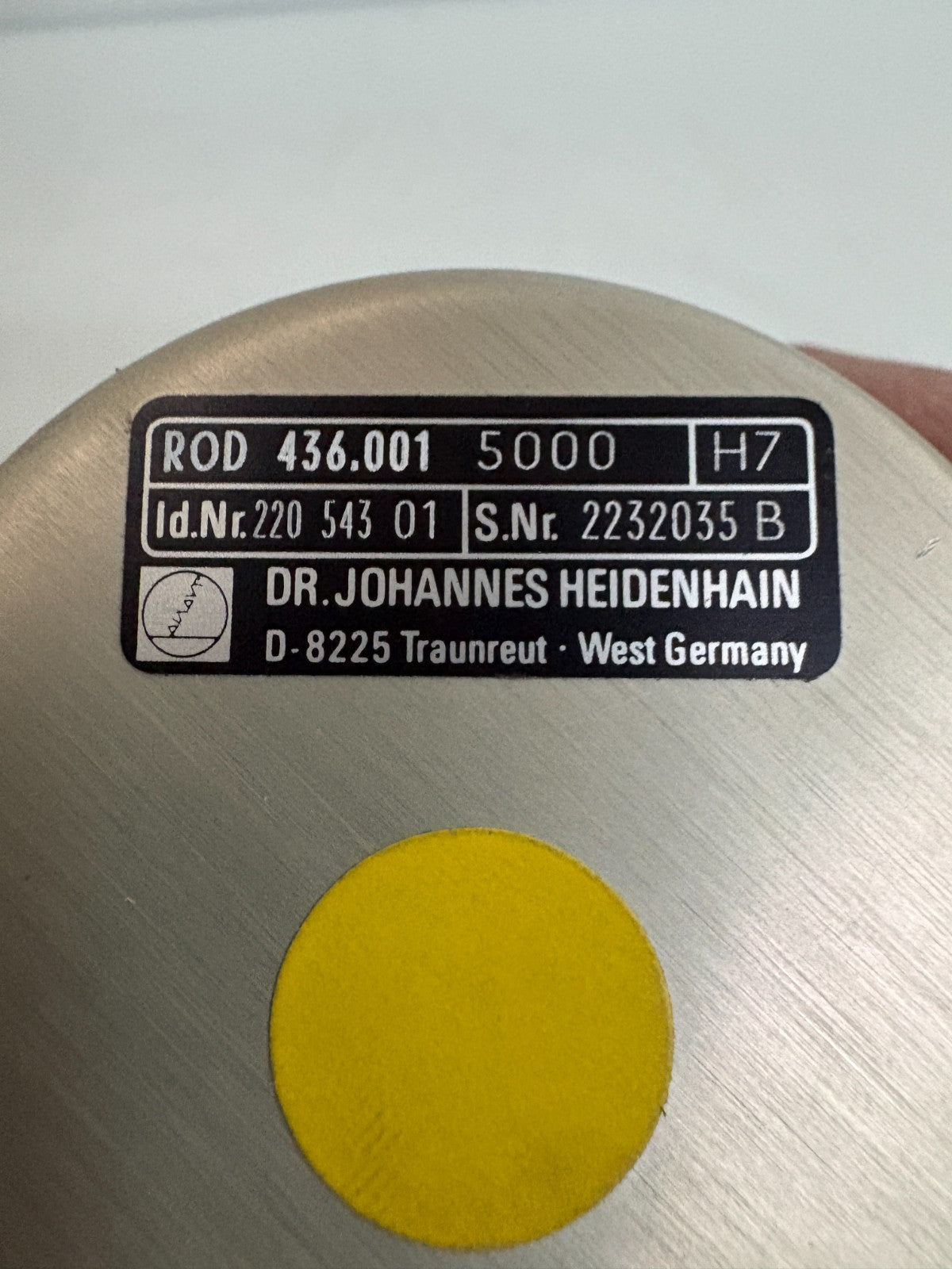 HEIDENHAIN LINE ENCODER 376836-37 ROD436 5000