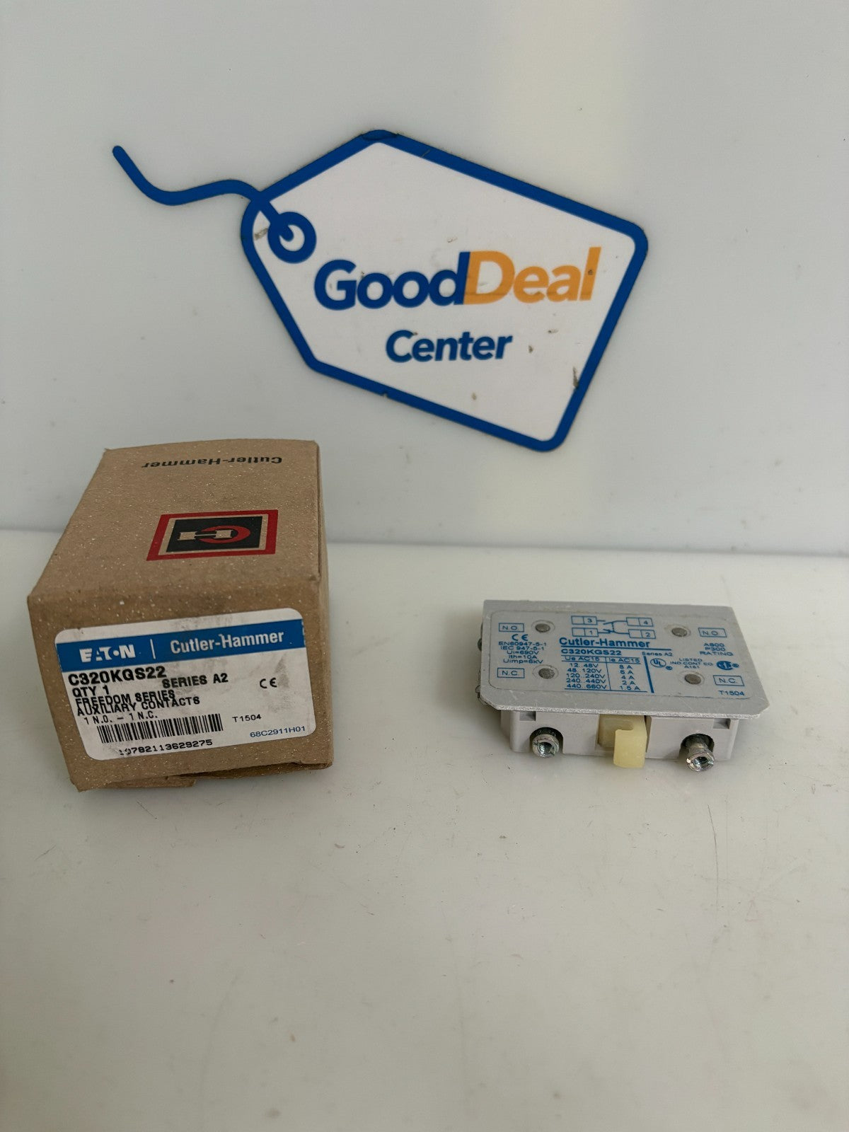 EATON CUTLER HAMMER FREEDOM SERIES AUXILIARY CONTACT C320KGS220