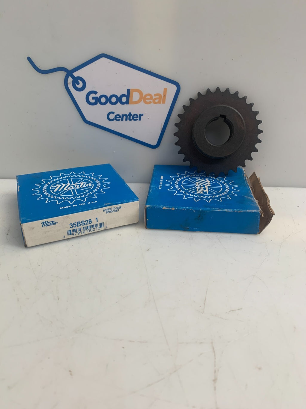 MARTIN   #35  Roller Chain Sprocket   35BS28 /  35BS28 1   (Lot of 2)