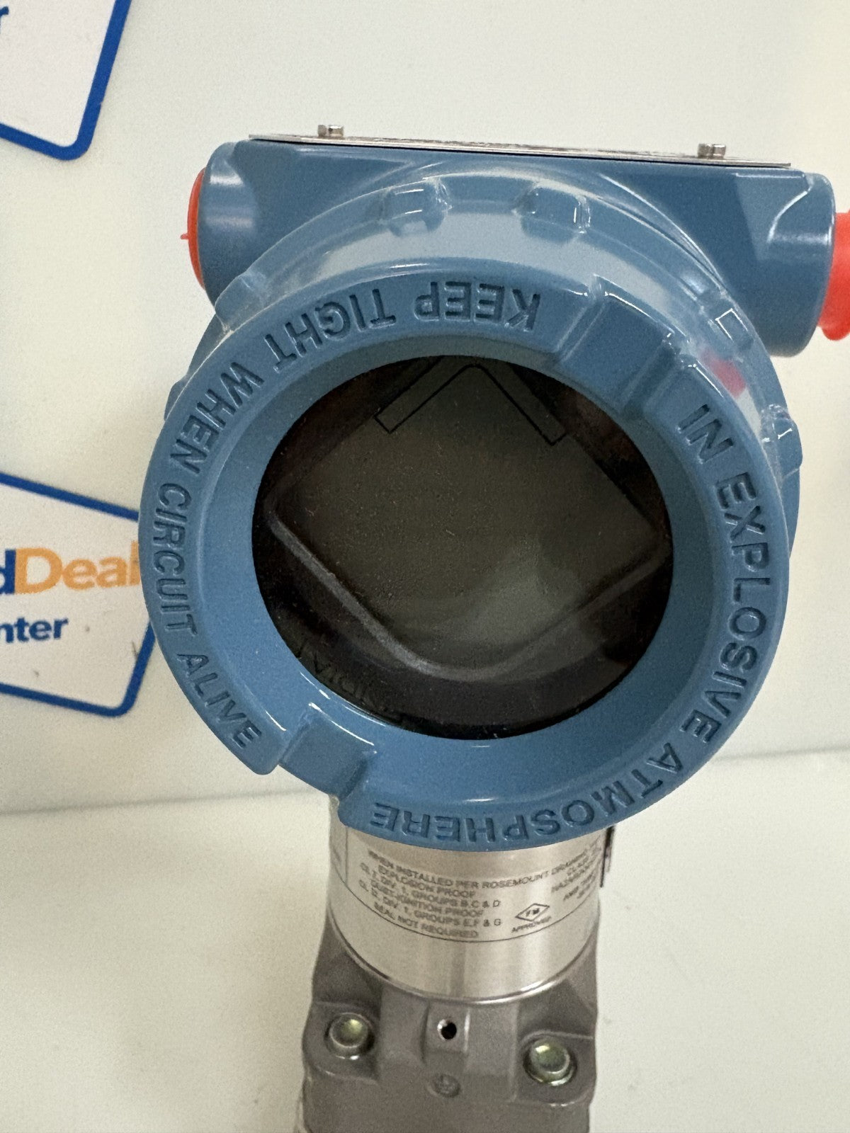 ROSEMOUNT PRESSURE TRANSMITTER 300S1AAE5M5 W/SUPER MODULE 3051S3CD2A2E11A1AE5M51