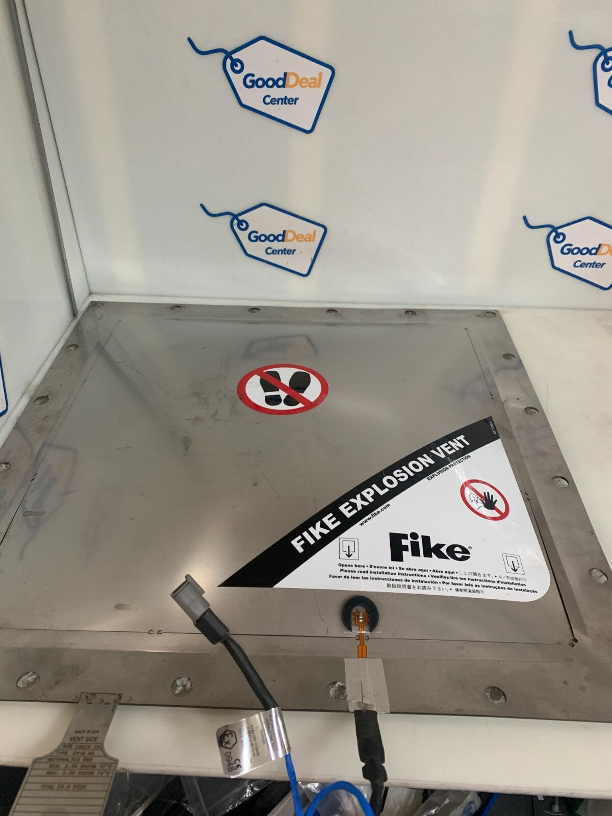 FIKE RUPTURE DISK 18"X18" CV-S BI 316 FEP0