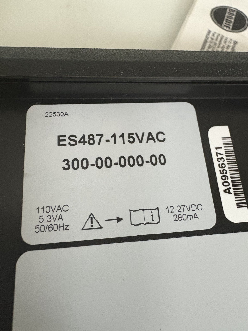 BRODIE/BROOKS WFI BATCH CONTROLLER W/DIGITAL DISPLAY ES 487-115VAC3